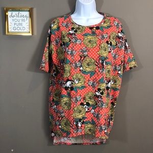 LulaRoe Mickey Mouse Irma Tunic XXS